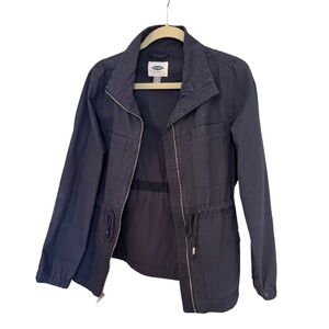 Old Navy Blue Women's Utility Jacket